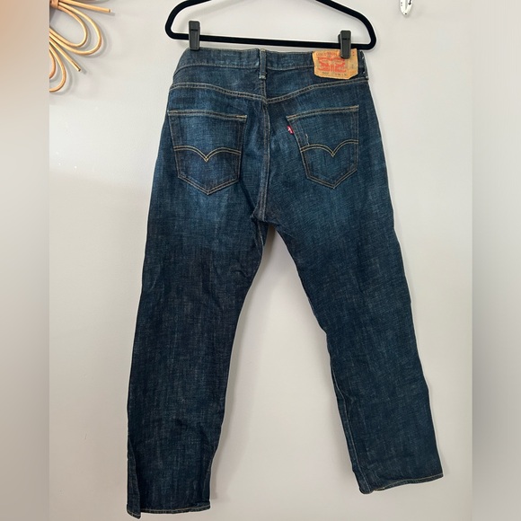 Men’s Levi’s blue jeans 501 size 36 - Picture 2 of 4